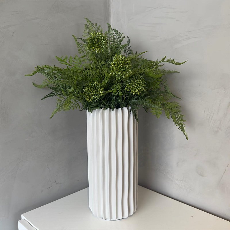 Vaso Raízes | Off White