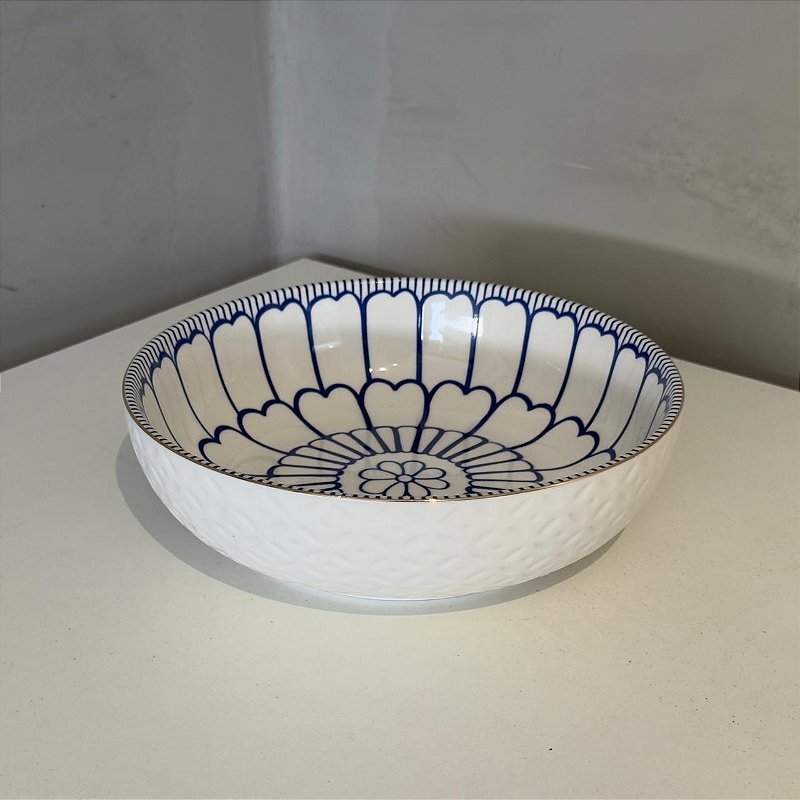 Prato Flower Porcelana