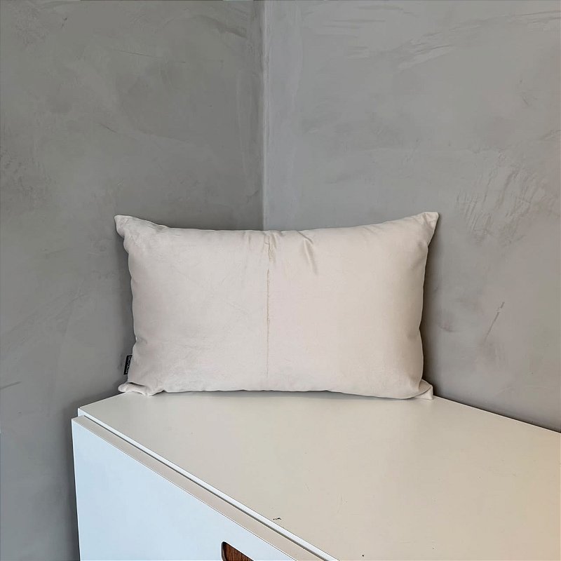 Almofada Veludo Dos Sonhos Petit Off White