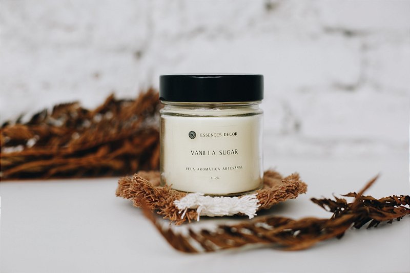 Vela Aromática Vanilla Sugar 180g