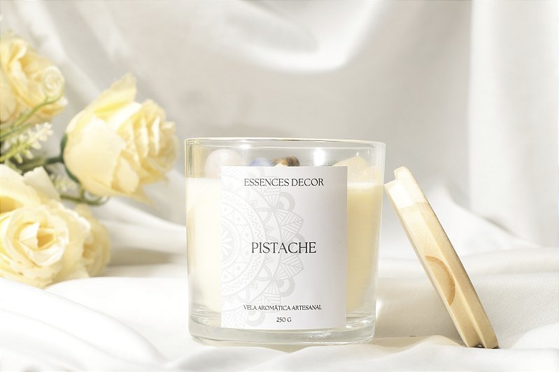Vela Aromática Pistache 250g