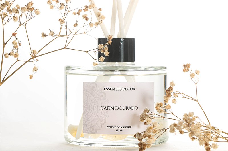 Difusor de ambiente Capim Dourado 250ml