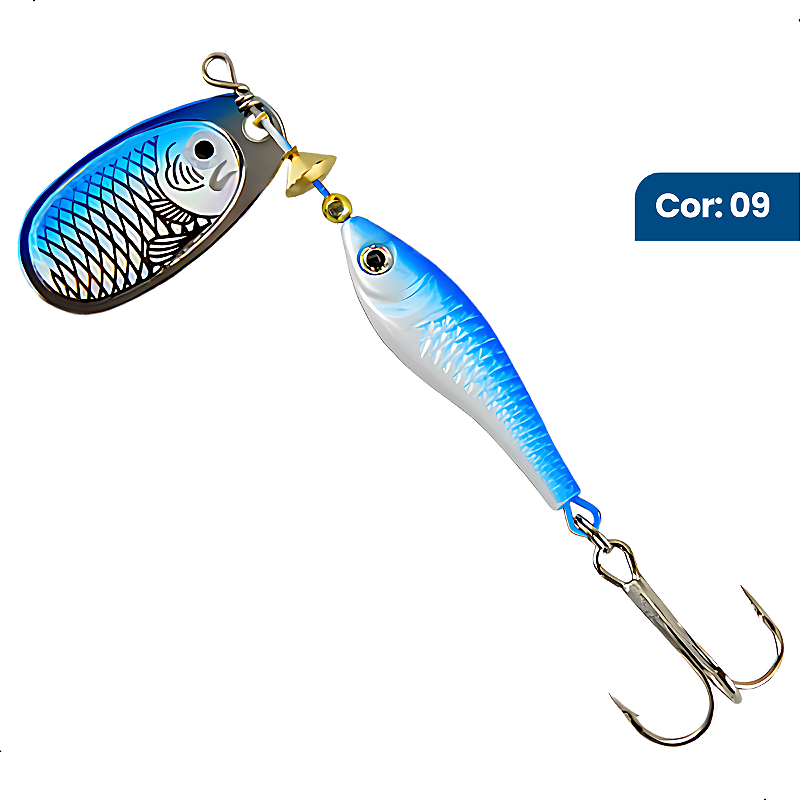 Isca Artificial Spinner Laser 12g Atacado - Distribuidora de Pesca