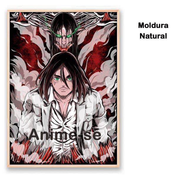 Quadro decorativo Attack on Titan Temporada 3