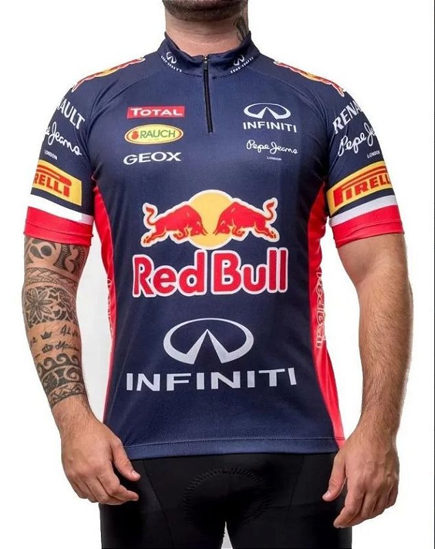 Camisa Ciclismo Scape Manga Curta Red Bull Masculina - CicleVest - Roupas  para Ciclismo com 10% OFF e Frete GRÁTIS*