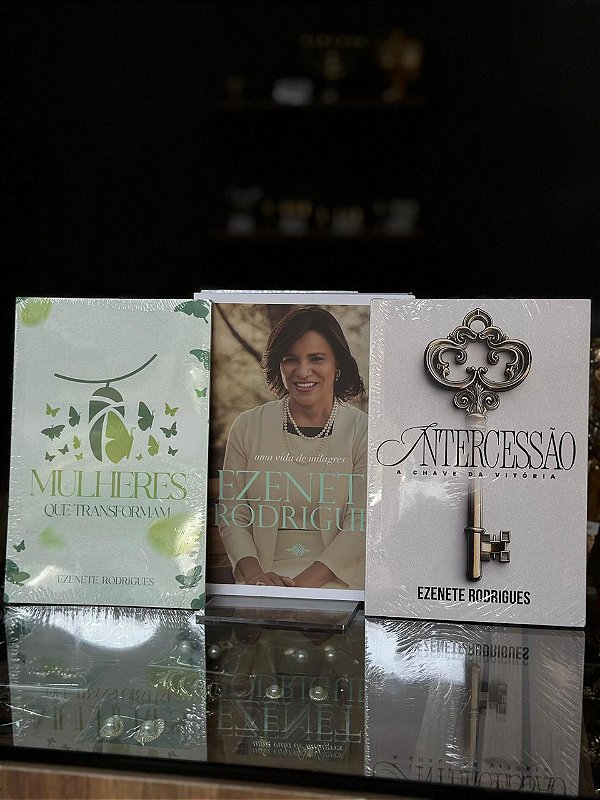KIT DE LIVROS DA PRA. EZENETE RODRIGUES
