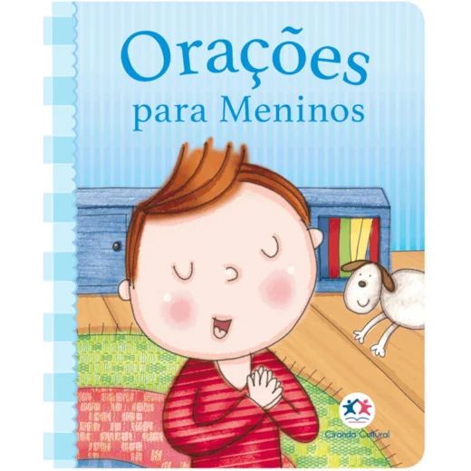 LIVRO ORAÇÕES PARA MENINOS | CAPA ALMOFADADA
