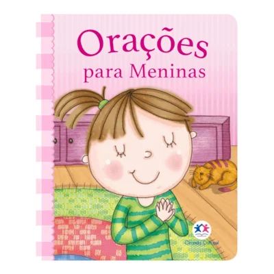 LIVRO ORAÇÕES PARA MENINAS | CAPA ALMOFADADA