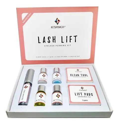 Kit Rehaussement Cils ICONSIGN Lash Lift - Perming Professionnel Ou Maison - Neuf