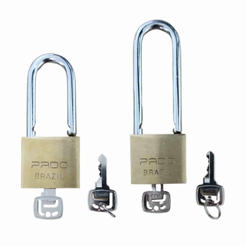 Cadeado de Latão Haste Longa Alta Resistencia PADO