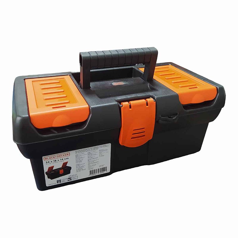 Caixa de Ferramentas Plástico Organizador 12,5" BLACKDECKER