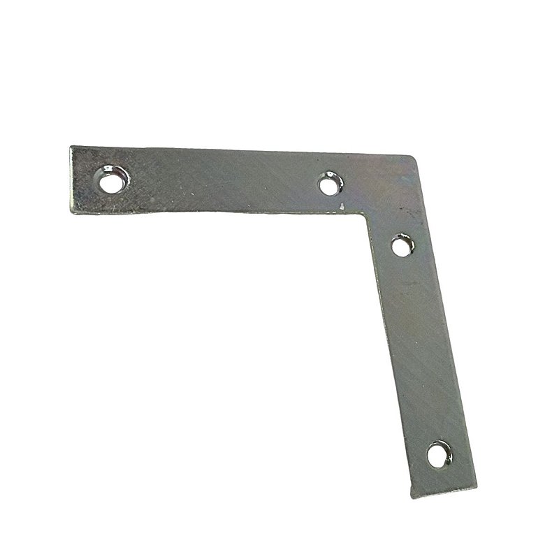 Placa de Junção L Angulo Reforçada 20 x 100 x 2mm Minubras - Parafusos ...