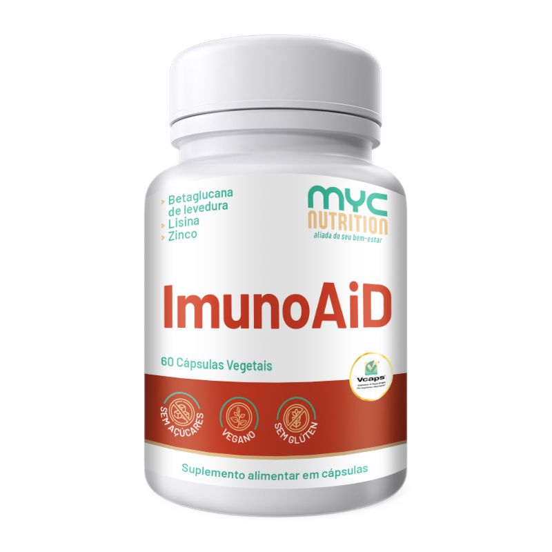 ImunoAiD 60 Cápsulas Vegetais - Myc Nutrition