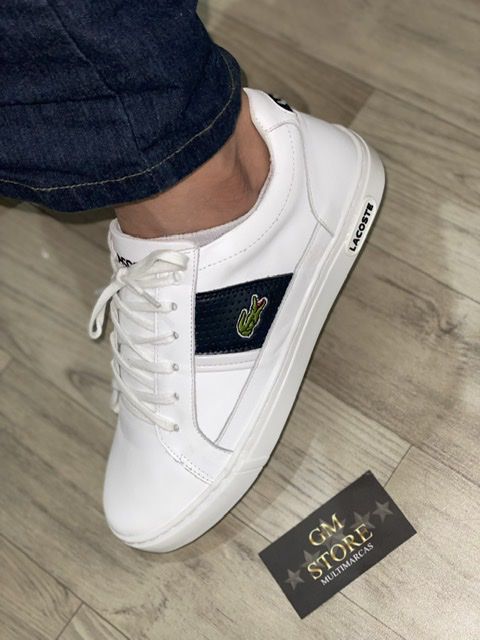 Sapatênis Lacoste Europa - Branco - GM Imports