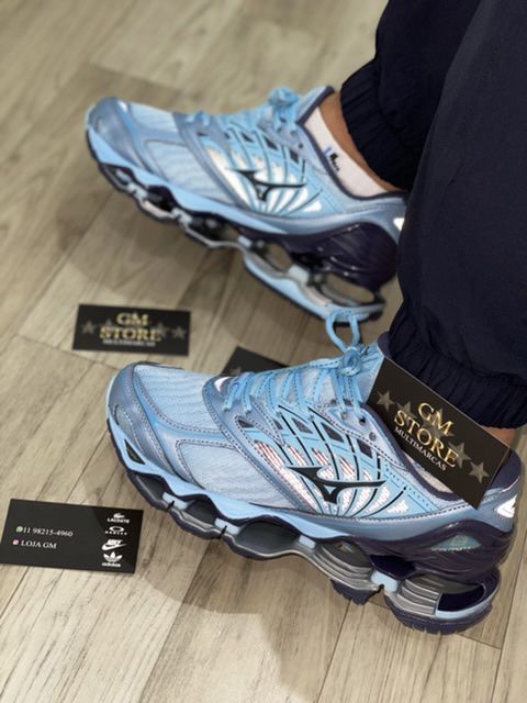 mizuno azul bebe masculino