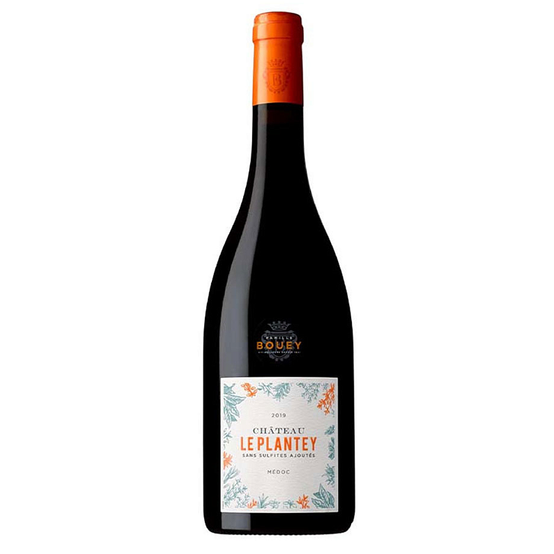 Vinho Chateau Le Plantey San Sulfites Medoc 2019 750ml | Seleção
