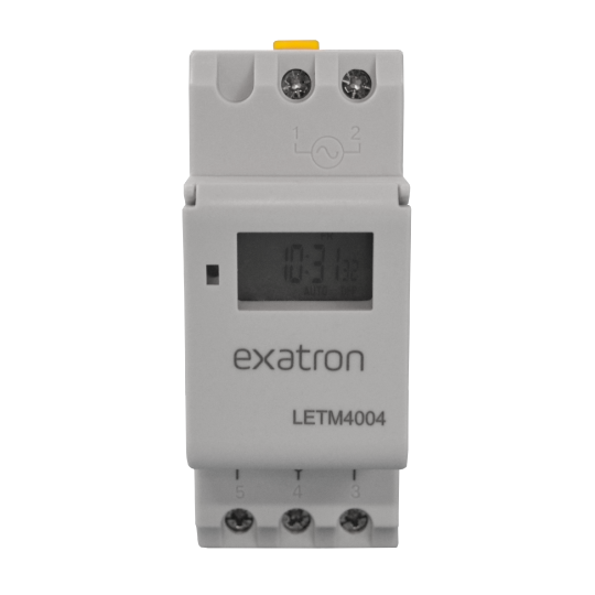 Timer Digital Temporizador Para Trilho DIN BIVOLT - Eletro Center
