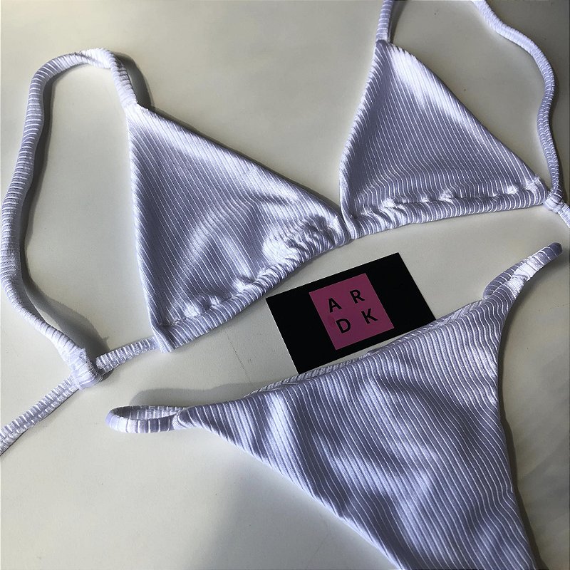 1 biquiní tally branco