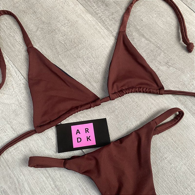 1 biquiní tally chocolate