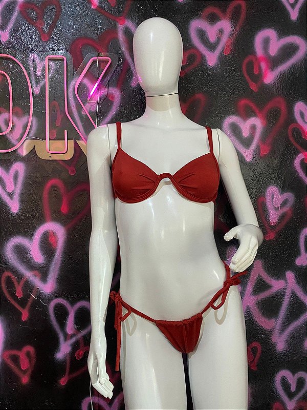 BIQUÍNI CLASSY vermelho