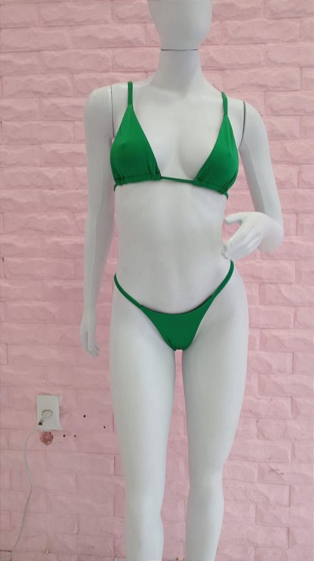 1 biquiní tally VERDE BANDEIRA