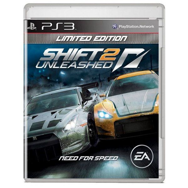 JOGO NEED FOR SPEED SHIFT 2 UNLEASHED (LIMITED EDITION) PS3 USADO