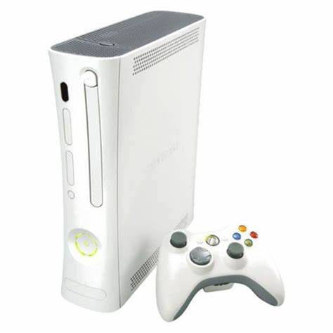 Xbox 360 Fat Branco Só O Aparelho Sem Nada Ele Liga Mas Sem Imagem. Tá Com  Defeito! K3