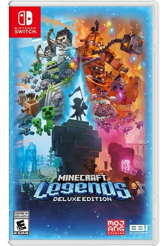 JOGO MINECRAFT LEGENDS: DELUXE EDITION NINTENDO SWITCH NOVO - TLGAMES