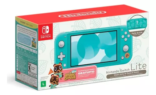 CONSOLE NINTENDO SWITCH LITE ANIMAL CROSSING USADO - TLGAMES