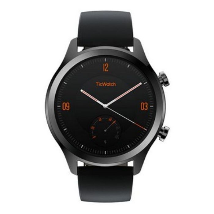 Relógio Smartwatch Ticwatch C2 PRETO (PULSEIRA COURO)