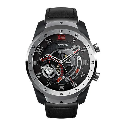 Relógio Smartwatch Ticwatch PRO CINZA (PULSEIRA COURO)