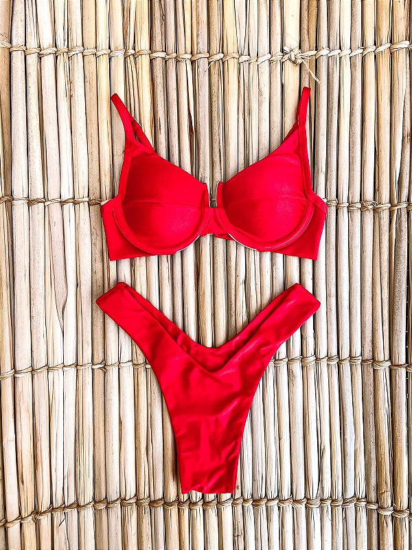 Biquíni Júlia Vermelho