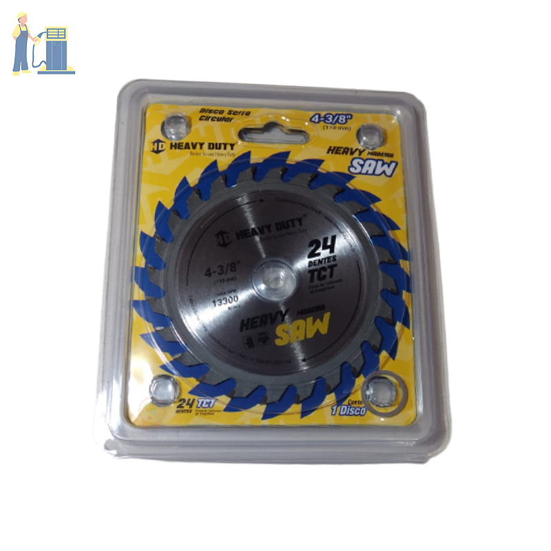 Disco Serra Videa 4.3/8 x 24 Dentes - Vecomaq - Abastecendo seu