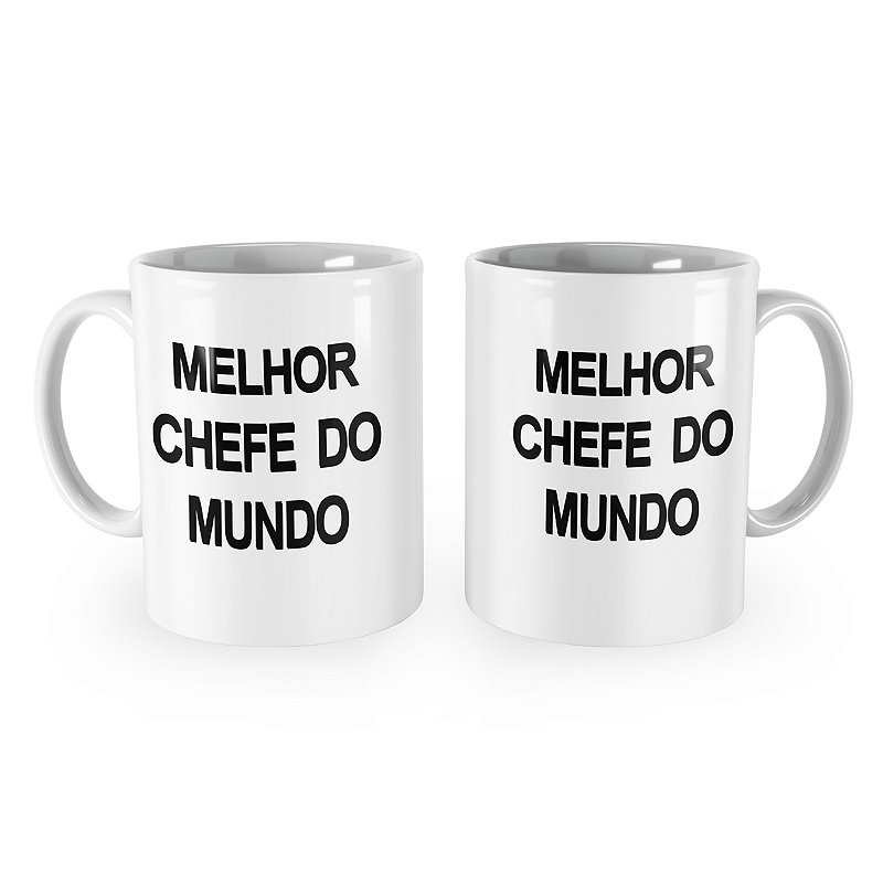 🔥 Caneca Melhor Chefe do Mundo | Decora Geek - Decora Geek