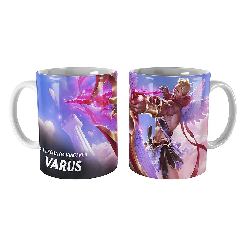 Caneca Varus Cupido Mortal League of Legends Lol | Decora Geek