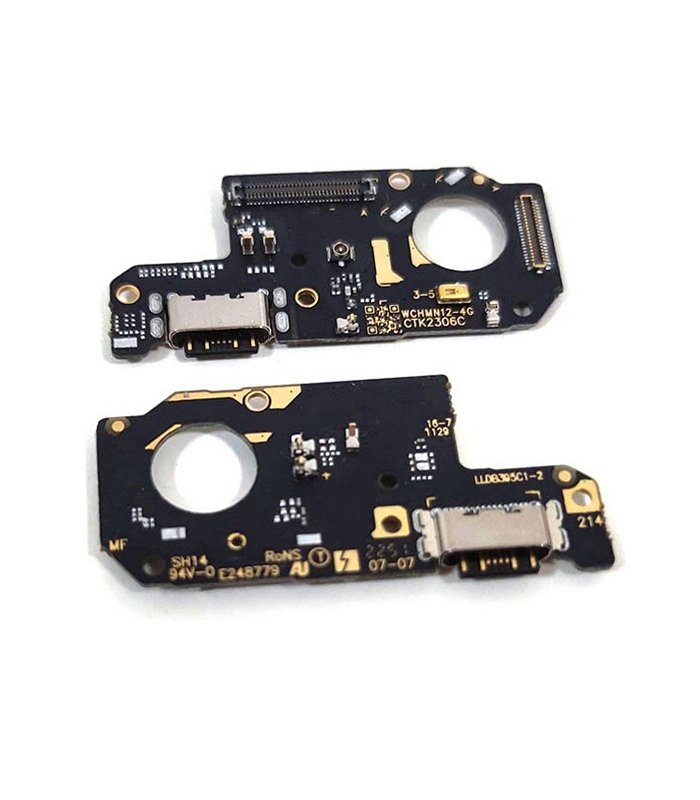 Connecteur De Charge Original Pour Xiaomi Redmi Note 12 4G - Neuf, Noir