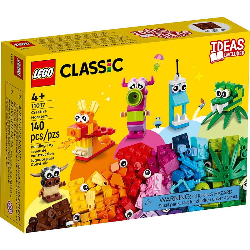 Lego Classic Monstros Criativos 140pcs - Datez