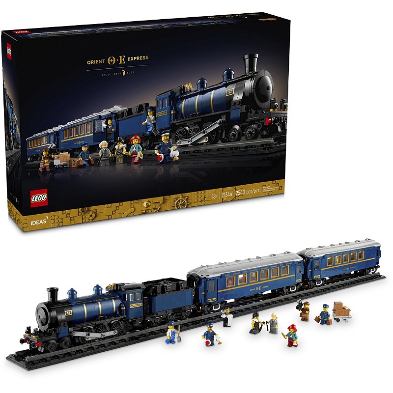 Lego Ideas Expresso Oriente 21344 2540pcs - Datez