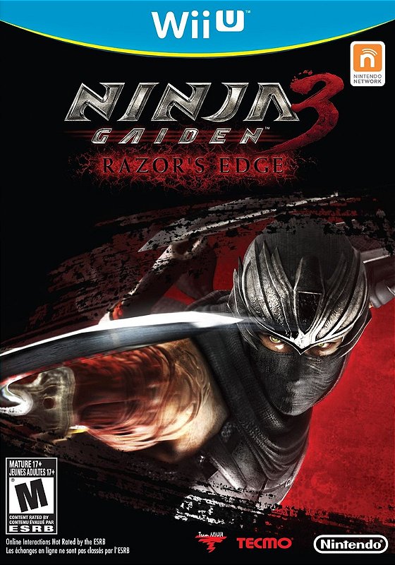 Ninja Gaiden 3 - Razors Edge - Wii U - Produtos Nerd e Geek