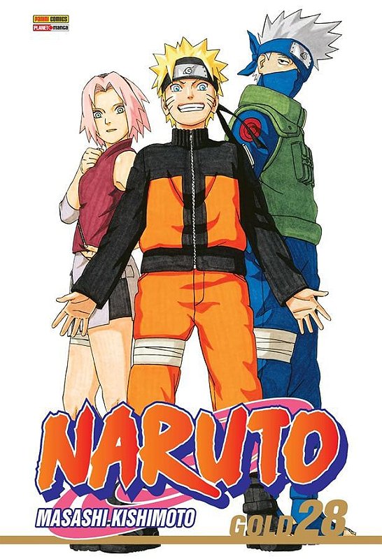 Naruto Gold Vol. 56, de Kishimoto, Masashi. Editora Panini Brasil