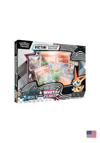 Pokémon TCG - White Flare and Black Bolt Victini Illustration