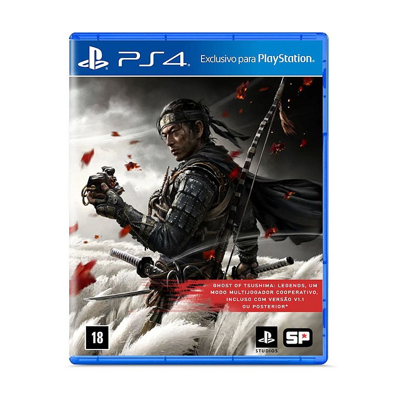 PN P4DA00738701FGM GHOST OF TSUSHIMA PS4 GAME Eletrosam A qualquer hora em qualquer lugar
