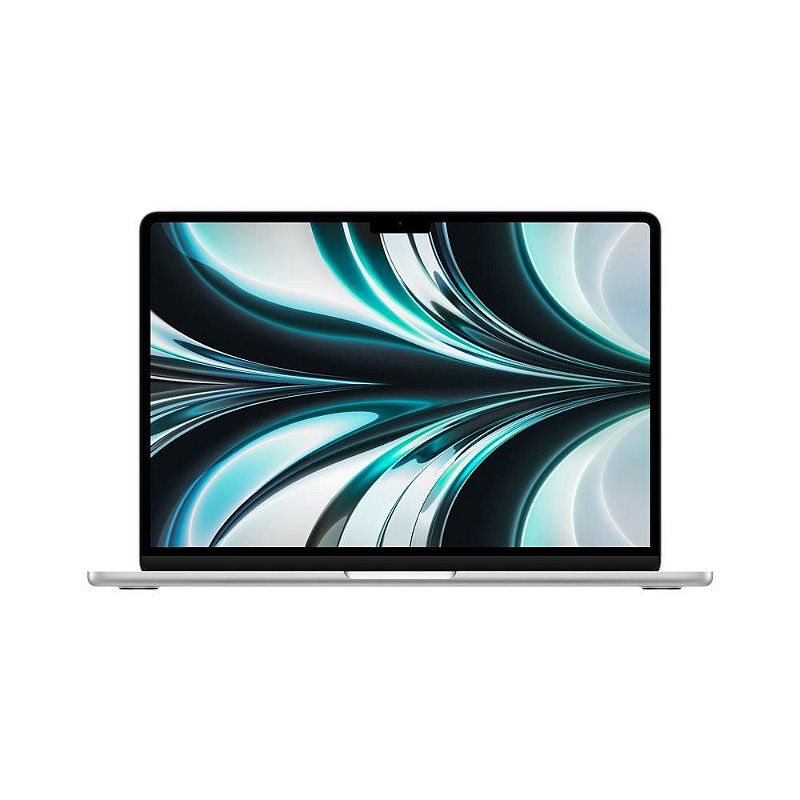 MACBOOK AIR M2 (2022) 13.6 SSD 256GB/8GB -Prata - Eletrosam MACBOOK AIR M2 (2022) 13.6 SSD 256GB/8GB -Prata - Eletrosam