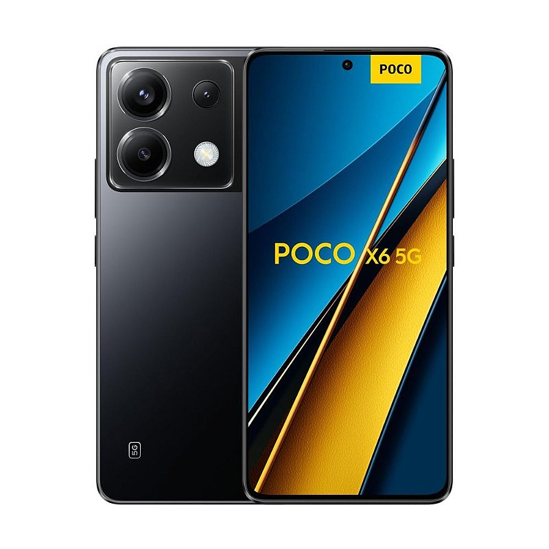 POCO X6 5G 12GB+512GB - Preto - Eletrosam | A qualquer hora,em