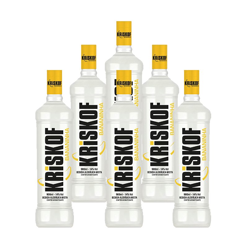 KRISKOF BANANINHA CX 6X900ML - Eletrosam | A qualquer hora,em