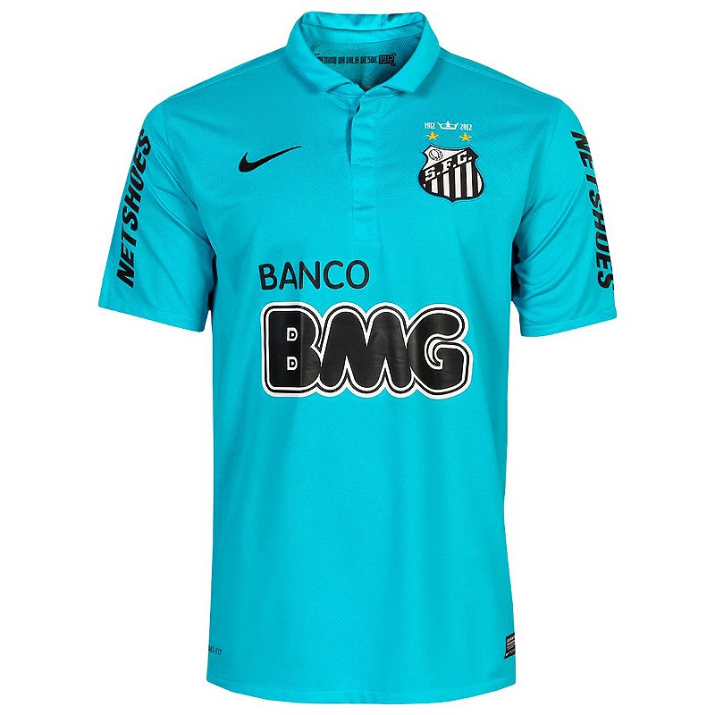 Camisa do Santos Azul Neymar 2012 Nike - Zeus Store