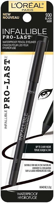 Lapis Preto Loreal Delineador Infallible