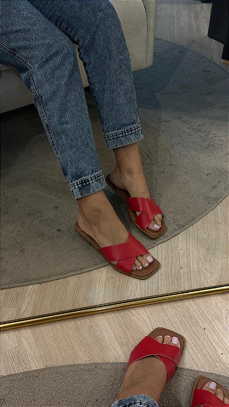 FLAT LONDON VERMELHO