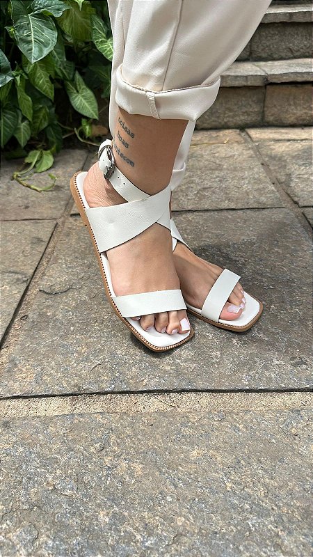 FLAT LACOMBE OFF WHITE