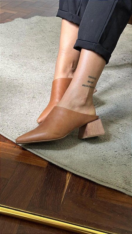 CLOG BURLINGTON CARAMELO SALTO MADEIRA